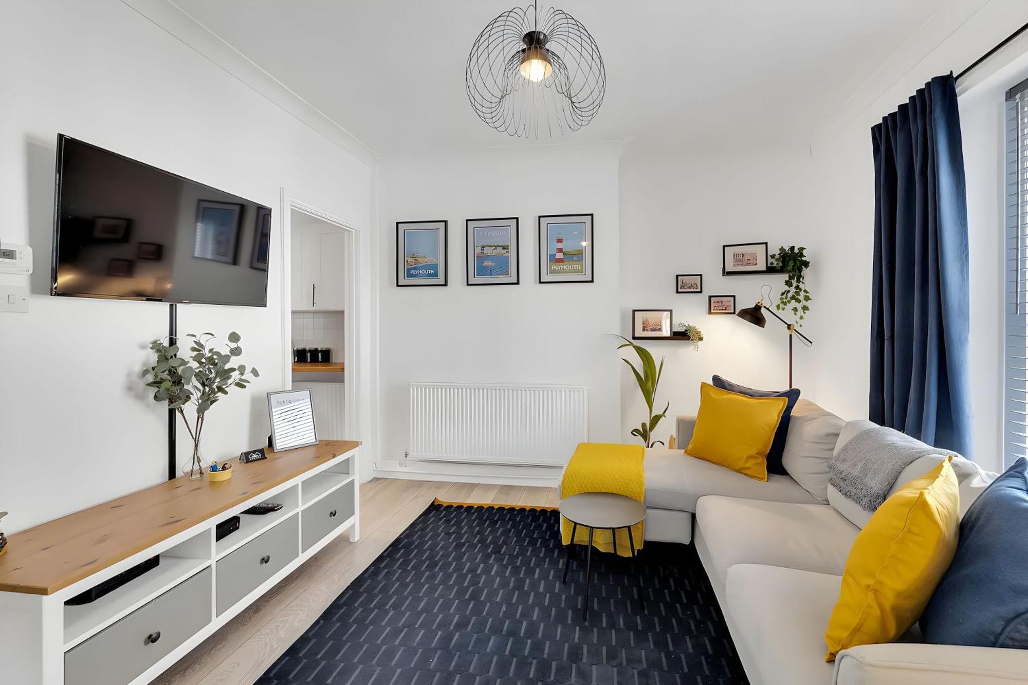 פלימות' City Centre 2 Bedroom Apt - Free Parking - Wifi - Smart Tv מראה חיצוני תמונה